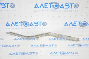 Rear bumper molding left Hyundai Santa FE 19-20 chrome break, broken fasteners