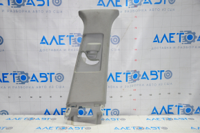 Center pillar trim upper belt right Acura MDX 14-20 gray, for dry cleaning