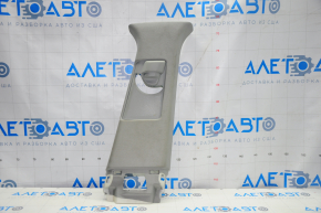 Center pillar trim upper belt right Acura MDX 14-20 gray, for dry cleaning