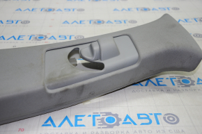 Center pillar trim upper belt left Acura MDX 14-20 gray, for dry cleaning