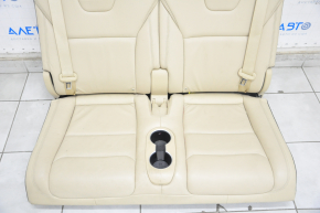Rear row of seats 3 row Tesla Model X 16-21 leather beige
