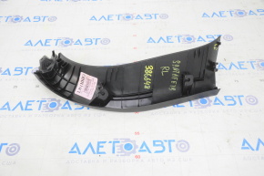 Left tailgate trim Hyundai Santa FE 19-23 black, broken fastening
