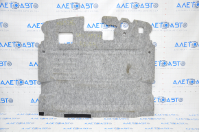 Floor mat for Hyundai Santa FE 19 trunk - black dented