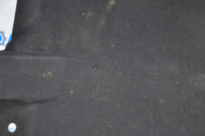 Floor mat for Hyundai Santa FE 19 trunk - black dented