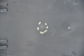 Tesla Model X 16-21 type 2 roof molding center, scratches, broken guide