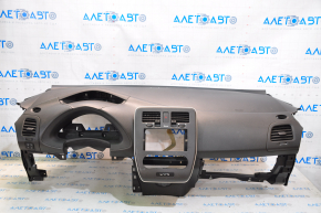 Torpedo front panel with AIRBAG Nissan Leaf 11-13 black
