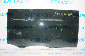 Glass of the rear right door Toyota Sienna 11-20 factory tinted, scratches