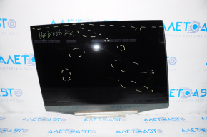 Glass of the rear right door Toyota Highlander 08-13 factory tinted, scratches