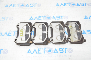 Rear brake pads 4pcs set Tesla Model X 16-21 8mm
