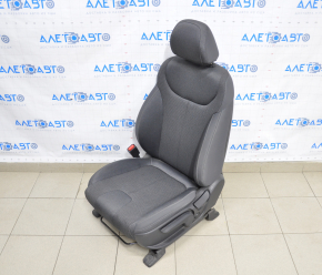 Driver's seat Hyundai Santa FE 19-20 without airbag, cloth black, without heating, mechanics