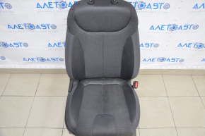 Passenger seat Hyundai Santa FE 19-20 without airbag, black cloth, without heating, mechanics