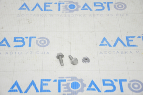 Hardware for floor bracket 2nd row left Tesla Model X 16-21 3 pcs set