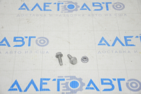 Hardware for floor bracket 2nd row right Tesla Model X 16-21 3 pcs set