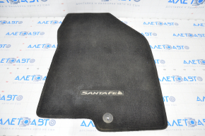Carpet interior front right Hyundai Santa FE 19-22 cloth black