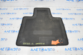 Carpet interior front left Hyundai Santa FE 19-22 cloth black