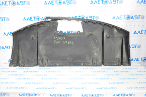 Tesla Model X rear bumper diffuser 16-21 tears, rubbed