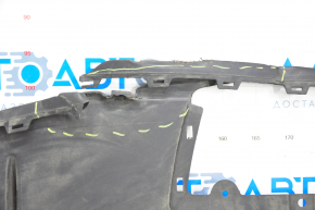 Tesla Model X rear bumper diffuser 16-21 tears, rubbed