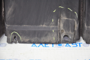 Tesla Model X rear bumper diffuser 16-21 tears, rubbed