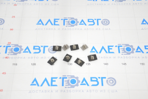 Clips for fastening the wing arch lining, front left Hyundai Santa FE 19-23, incomplete