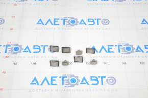 Clips for fastening the wing arch lining, front right Hyundai Santa FE 19-23, incomplete