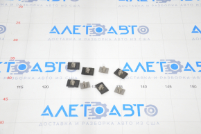 Clips for fastening the wing arch lining, front right Hyundai Santa FE 19-23, incomplete