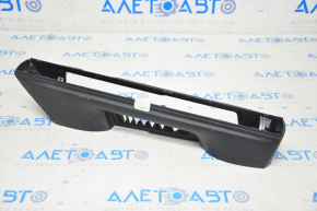 Tesla Model X 16-21 Driver's Seat Bracket Cover Assembly Right, Black
