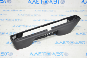 Passenger seat bracket cover left Tesla Model X 16-21 complete, black, broken guide
