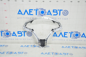 Tesla Model X Steering Wheel Cover 16-21 Chrome