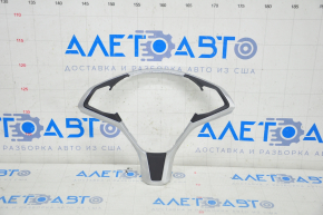 Tesla Model X Steering Wheel Cover 16-21 Chrome