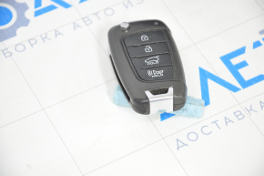 Key Hyundai Santa FE 19-20 4 buttons paint peeling, scuffs