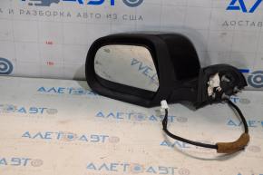 Side mirror left Nissan Leaf 13-17 5 pins, heated, black KH3