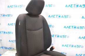 Passenger seat Nissan Leaf 13-13 without airbag, heating, cloth black, mechanical