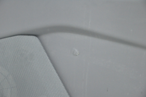 Door trim card rear right Tesla Model X 16-21 beige+black, with window lift control, shot, tears