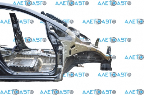 Front right quarter Nissan Leaf 13-17 black KH3 on the body