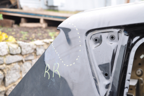 Quarter wing rear right Nissan Leaf 13-17 black KH3 on the body, dents