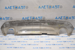 Rear bumper trim lower Ford Escape MK3 13-19 prerest 2 pipes, pressed