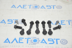 Bolts rear row 2 row seats left Tesla Model X 16-21 14 pcs set