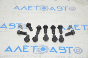 Bolts rear row 2 row seats right Tesla Model X 16-21 14 pcs set