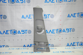 Center pillar trim upper belt left Honda Accord 13-17 gray, worn