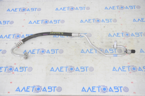 Air conditioner tube condenser-compressor Hyundai Santa FE 19-20 2.4
