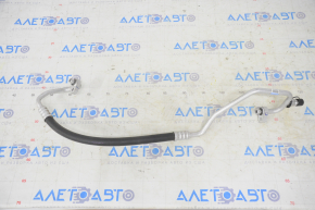 Air conditioner tube condenser-compressor Hyundai Santa FE 19-20 2.4