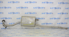 Exhaust line middle part cut out catalytic converter Hyundai Santa FE 19-20 2.4 AWD, dented