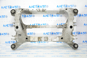 Tesla Model X 16-21 rear subframe cracked, silent blocks cracked