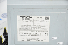 Radio tape recorder Lexus IS 14-20 scratch on the overlay