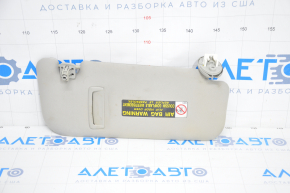 Left visor Lexus IS 14-15 gray