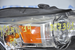 Front right headlight complete Lexus IS 14-17 xenon, pre-rest sand, for polishing