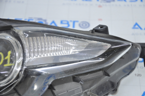 Front right headlight complete Lexus IS 14-17 xenon, pre-rest sand, for polishing