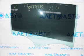 Glass of the rear right door Chevrolet Volt 16 - scratches