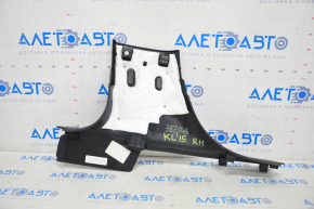 Center pillar trim lower right Jeep Cherokee KL 14-23 black, scratches