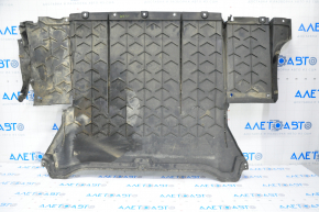 Tesla Model X 16-21 rear bumper guard, torn, scuffed, dented